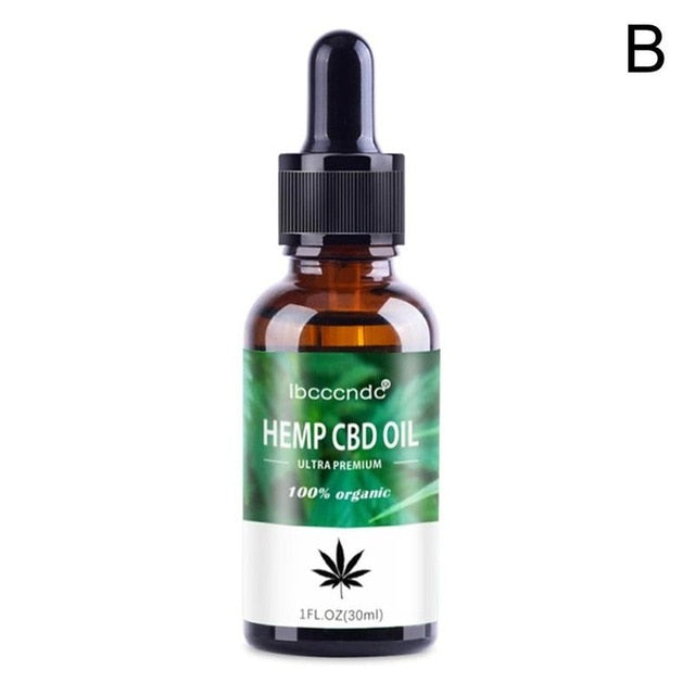 15/30ml 100% Natural Organic Hemp Seed Oil, Sleep Aid Anti Stress Hemp Extract Drops for Pain, Anxiety & Stress Relief Skin Care