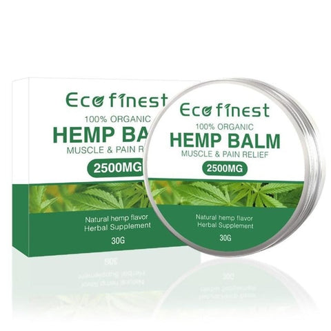 30ML Hemp Cream for Pain Relief Arthritis Back Joint Muscle Hemp Oil Extract Salve Hemp Balm Massage Cream 2500mg CBD Containing