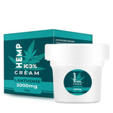 Organic Hemp Cream Cbd Hemp Oil 3000mg Extract Anti Wrinkle Anti-aging Moisturizer Nourishing Face Hemp Seed Oil Cream