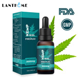 LANTHOME Organic Hemp Oil 3000mg Anti Wrinkle Anti-aging Moisturizer Nourishing Face Cream Hemp Seed Oil Cbd Hemp Oil Extract