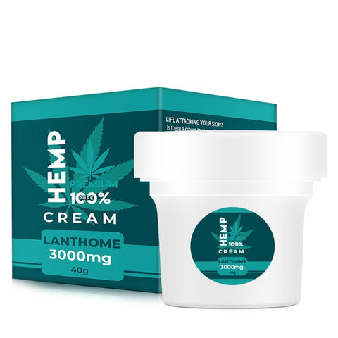 Organic Hemp Cream Cbd Hemp Oil Anti Wrinkle Anti-aging Moisturizer Nourishing Face 3000mg Extract Hemp Seed Oil Cream